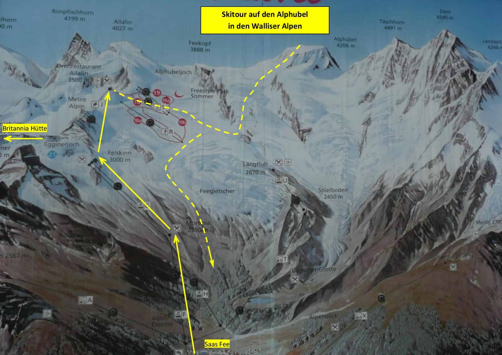 Skitour auf den Alphubel allgaeuplaisir.de